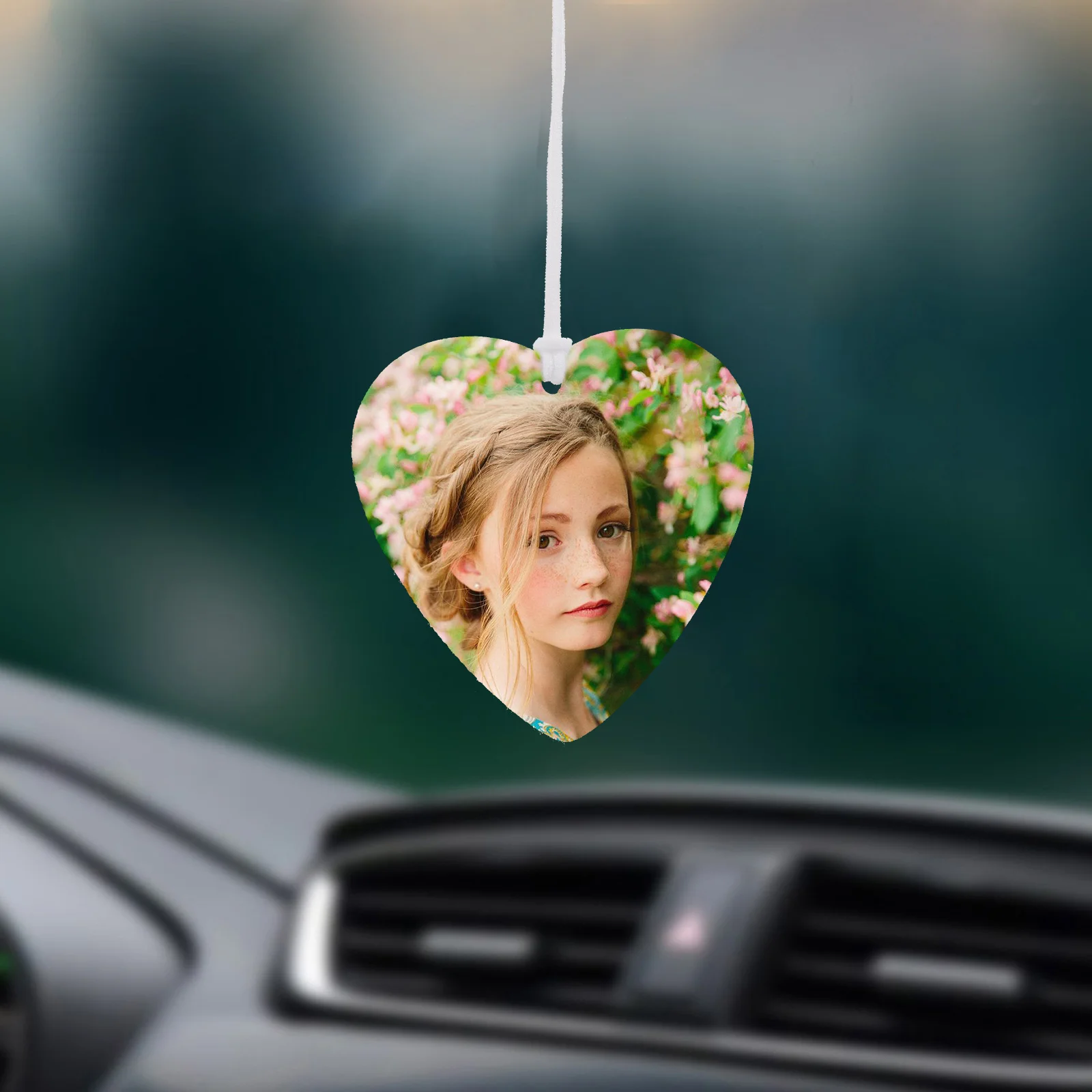 DIY Perfume Tablet Car Sublimation Air Freshener Blanks Safe Felt Practical Cars