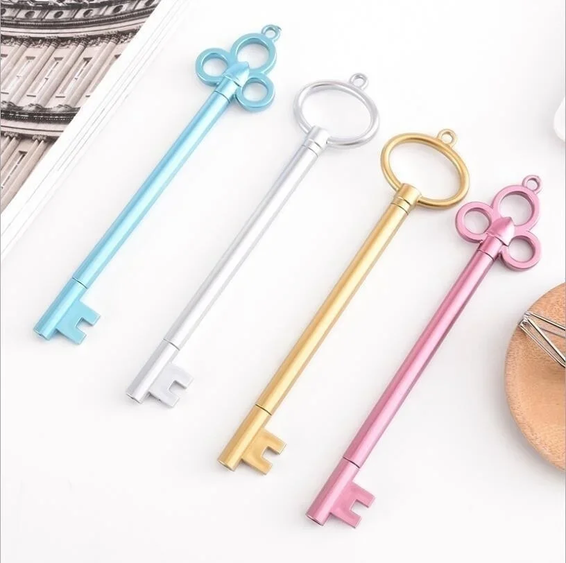 Stationery Kawaii Retro Key Gel Pen School Office Supply Gel Pen Vintage Handle Novel Creative Cute Pretty Lovely