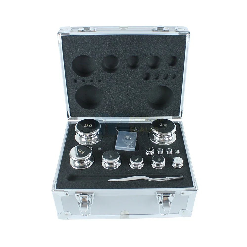 Standard Level Full Stainless Steel Calibration Weight Set for Scales Calibration