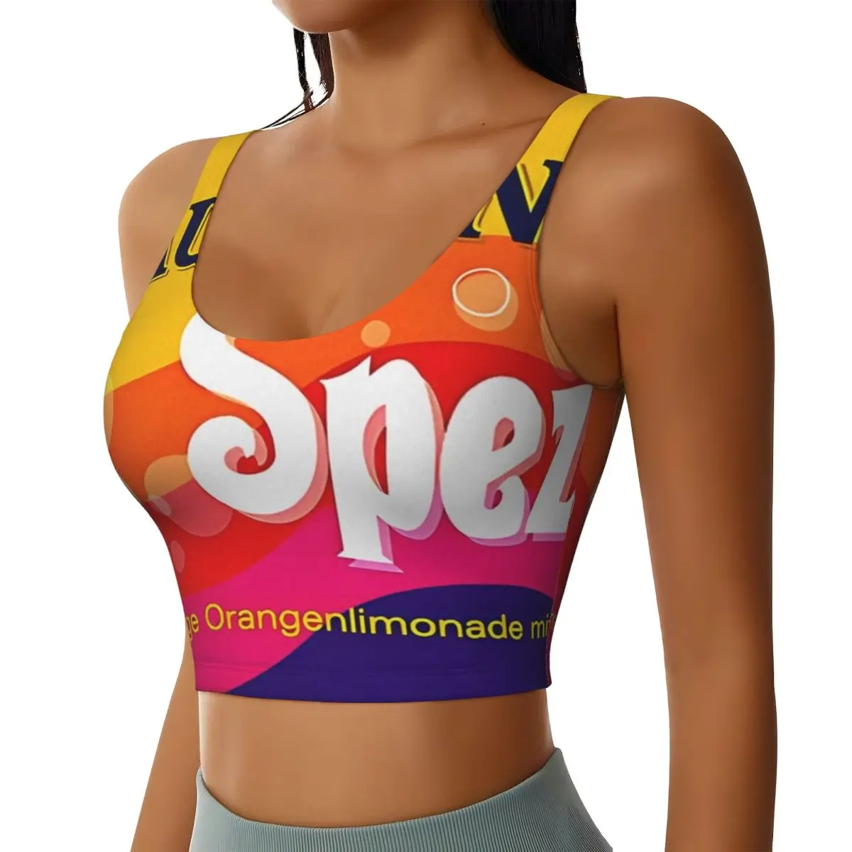 Custom High Impact Paulaners Spezis Munich Sports Bra Women's Gym Workout Yoga Crop Top