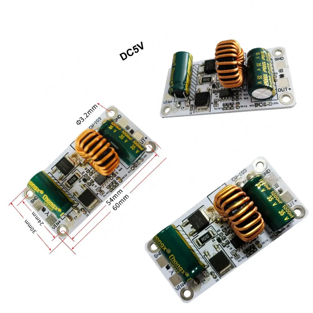 

180W High Power Buck Power Supply Module DC-DC Converter DC10-90V to DC5V/12V/24V Step-down 10A Voltage Regulator Power Board