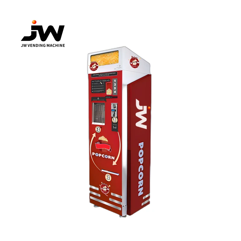 Smart Full Automatic Popcorn Vending Machine With 10
