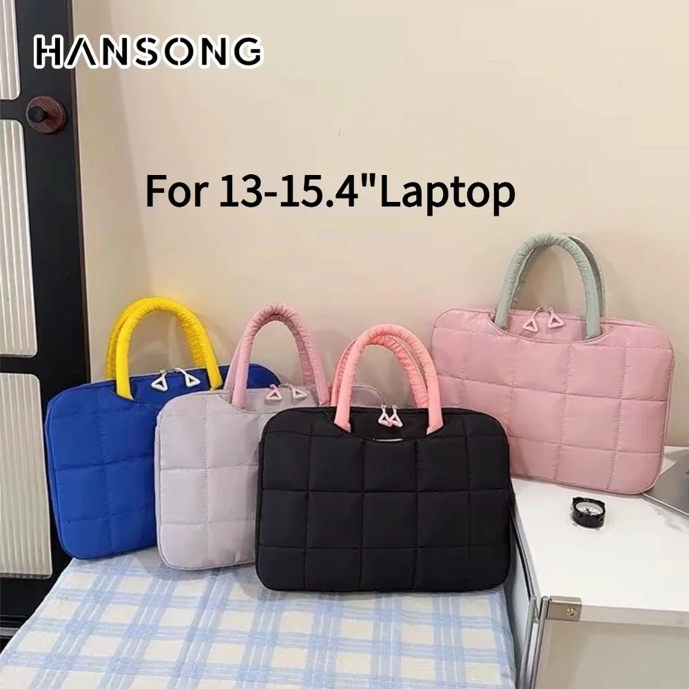 For ipad A16 Laptop Bag 13 15.6 Lightweight & Portable Storage Bag Handmade Sturdy for Outdoor Work Shopping Travel Vacation