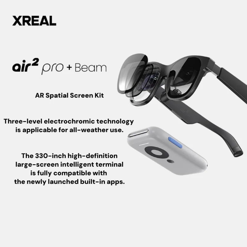 XREAL Air 2 Pro Intelligent AR Glasses Portable Projection Aerial Projection Screen High Definition and High Image Quality