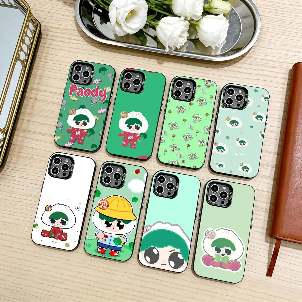 

B-BounPrem P-Paody Black Candy silver phone case Phone Case For iPhone17,16,15,14,13,12,11 Plus,Pro Max