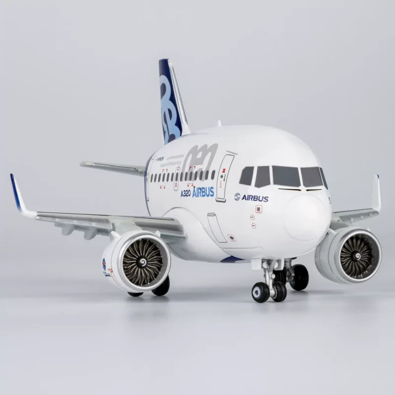 Plastic Q Version Airbus A320 NEO Passenger Aircraft Simulation