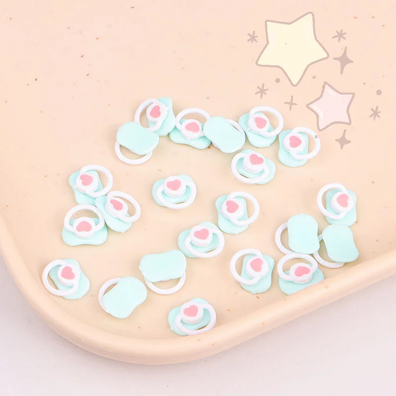 5 piezas de muñeca en miniatura encantadora, chupete, pezones simulados para muñeca, suministros para jugar a las casitas, accesorios de juguete para niños