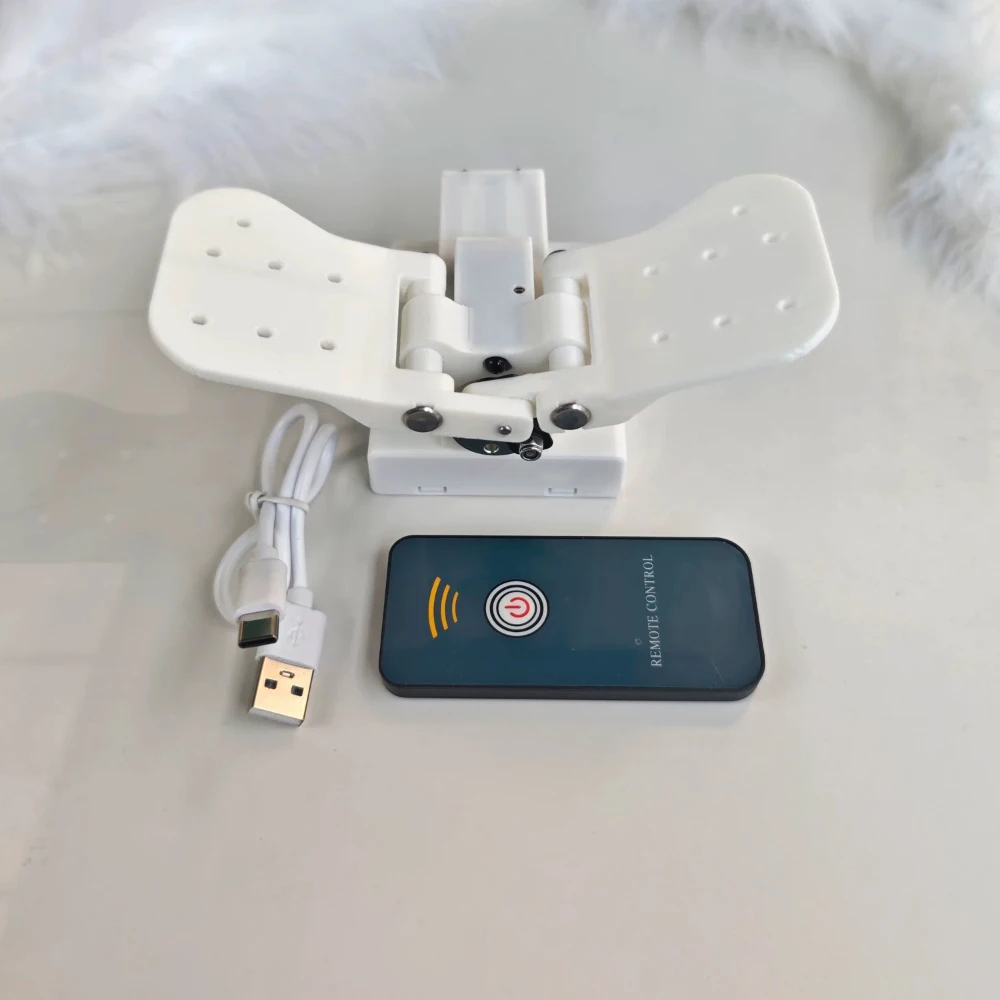Electric Flapping Mechanism for DIY Costumes, and Decorative Wings Butterfly Wing Automatic Opener – 1KG Torque Remote Control