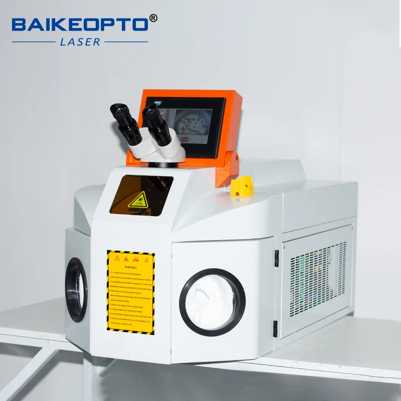 رخيصة الثمن 200W YAG بقعة آلة لحام المجوهرات بالليزر لمعدات الذهب والفضة #5