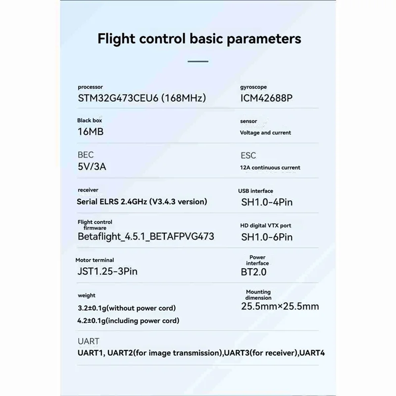 Durable-Matrix 1S 3-IN-1 AIO Brushless Flight Controller With12a ESC ELRS 2.4G Receive Fordji O4 1S HD Whoops Drones