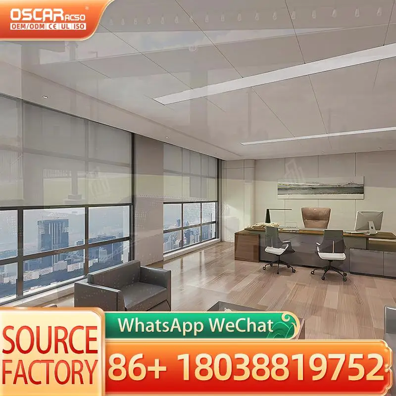 

Алюминиевый оконный козырек с управлением по искусству и ветрозащитой для домашнего офиса и жалюзи для патио