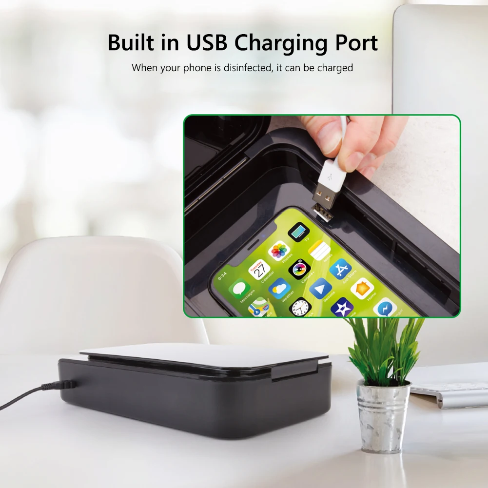 X2 Инструменты для ногтей Зубн – обзор и цена Phone Sanitizer Uv