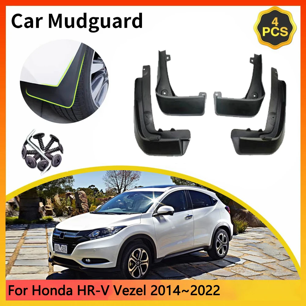 

Для Honda HR-V MK2 RU1 RU2 RU3 RU4 RU5 Vezel 2014~2022 автозапчасти автомобильные брызговики брызговики брызговики крыло