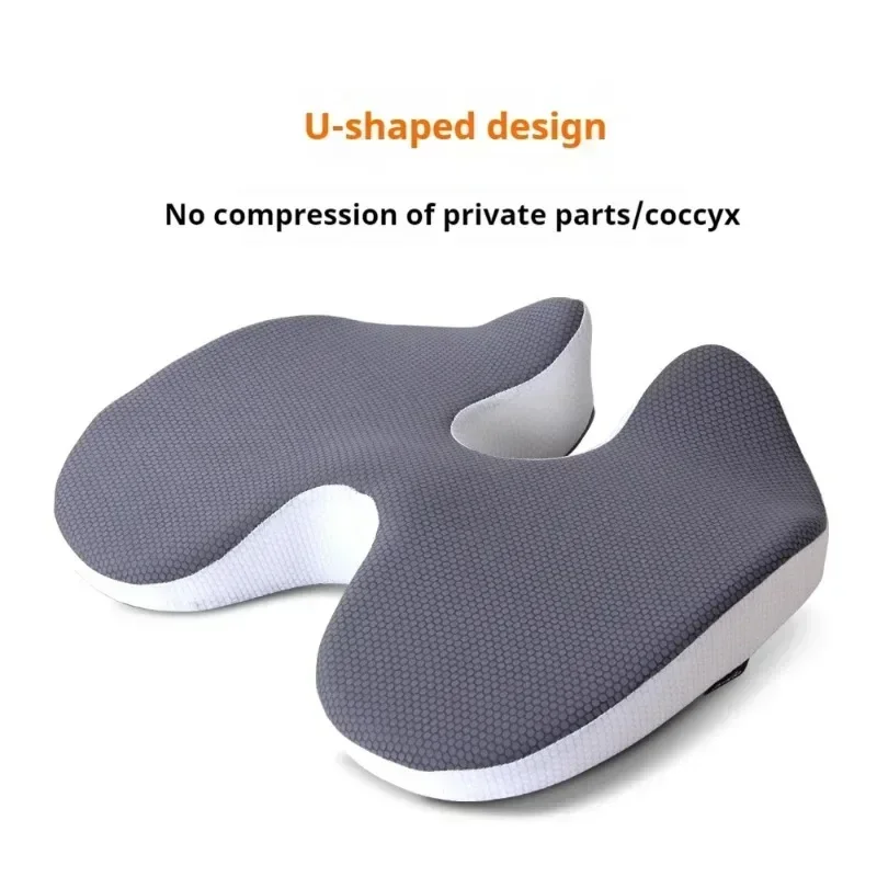 New Cushion Non Slip Orthopedic Memory Foam Prostate Cushion for Tailbone Sciaticaback Pain Relief Comfort Chair Car Seat