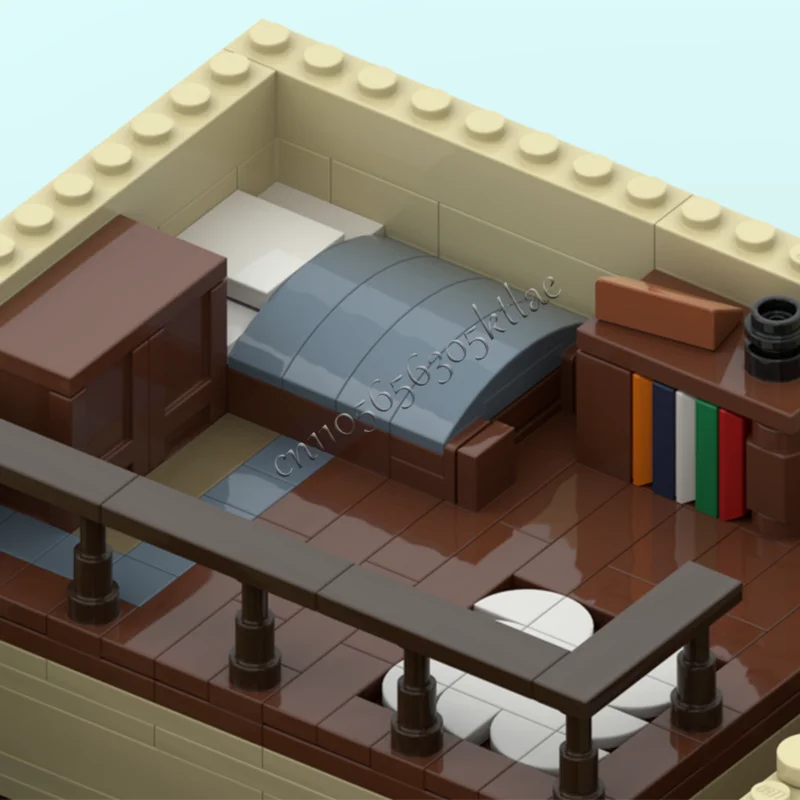 1648 PCS Fantasy Series Cottage Model Building Bricks Modular DIY Sets Assembly Blocks Toys Exquisite Children's Birthday Gift