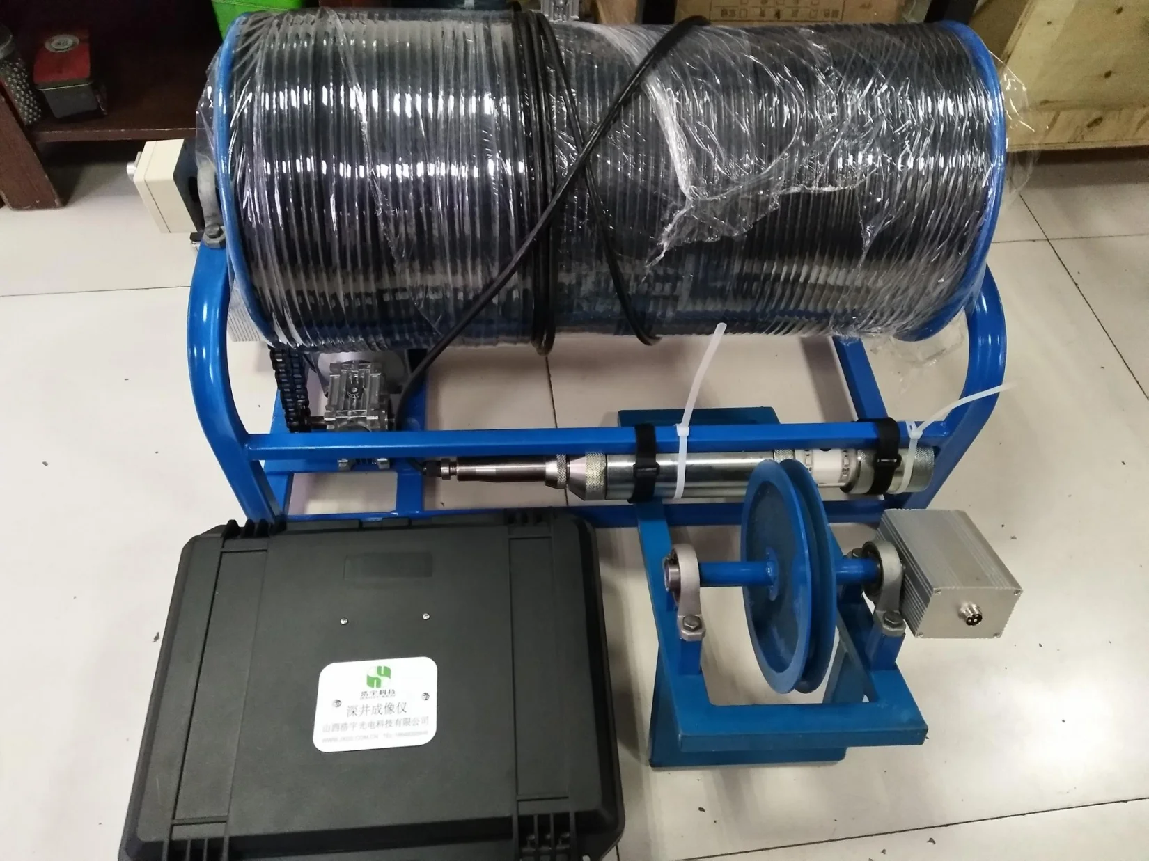 Detection Depth Up To 1200 M 73 Mm 360-Degree Camera Provides Clear Real-time Imaging Water Well Borehole Camera