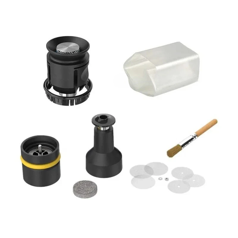 Volcano dry burning temperature control smoking set solid valve kit solid valve set