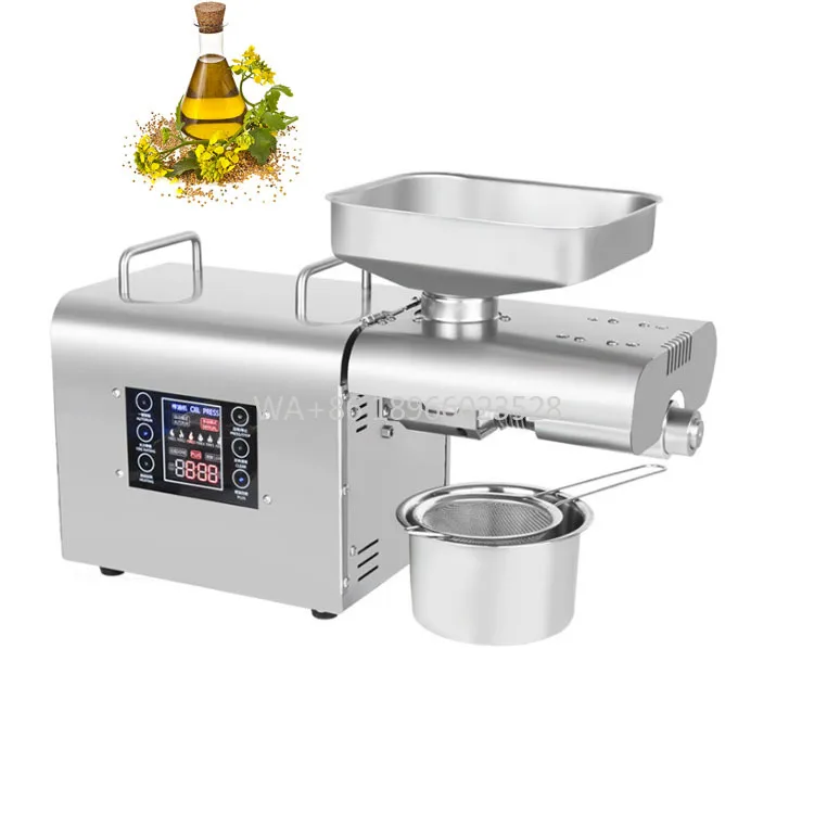 المنزلية الفولاذ المقاوم للصدأ البسيطة عباد الشمس بذور السمسم جوز الهند كوك النفط آلة الصحافة المسمار #1