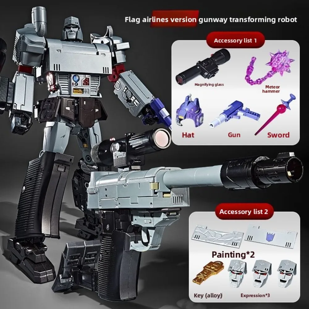 Zabawka Transformująca Się Weijiang KO MP36 Piston Weiyi G1 Wersja Pistolety Transformujące Się w Roboty Model Ze Stopu