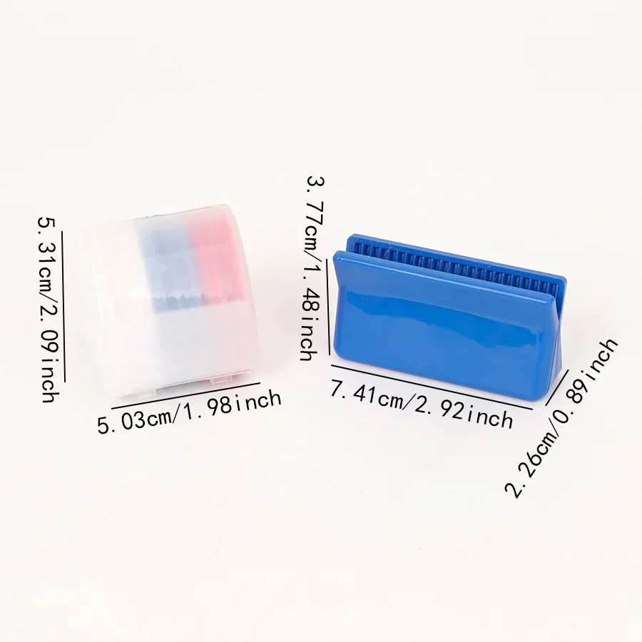 Powder Clip, Four-color Powder Drawing Tool, DIY Sewing Accessories, Clothing and Fabric Cutting Powder Drawing Auxiliary Tool view 3