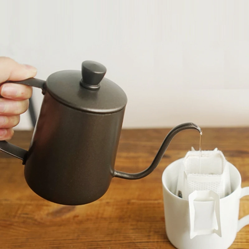 TIMEMORE Coffee Pot Kettle Fish03 300ML 600ML Pour Over Kettle Ergonomic Stainless Steel Tea Milk For Kitchen Home Travel Office