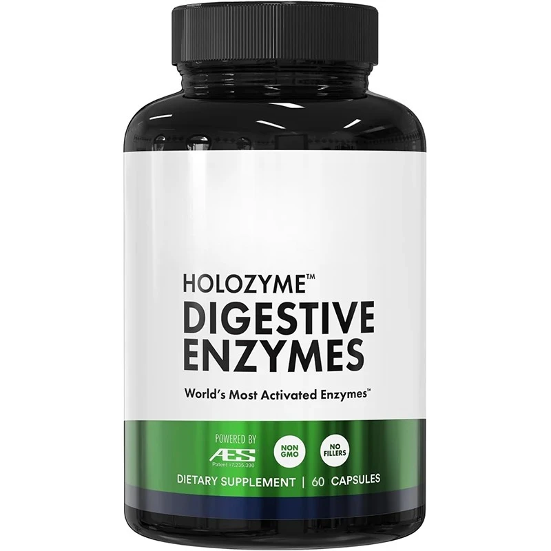 Use Protease, Amylase, Lipase, Lactase, Etc. To Prevent Bloating, Bloating, And Indigestion || 60 Capsules