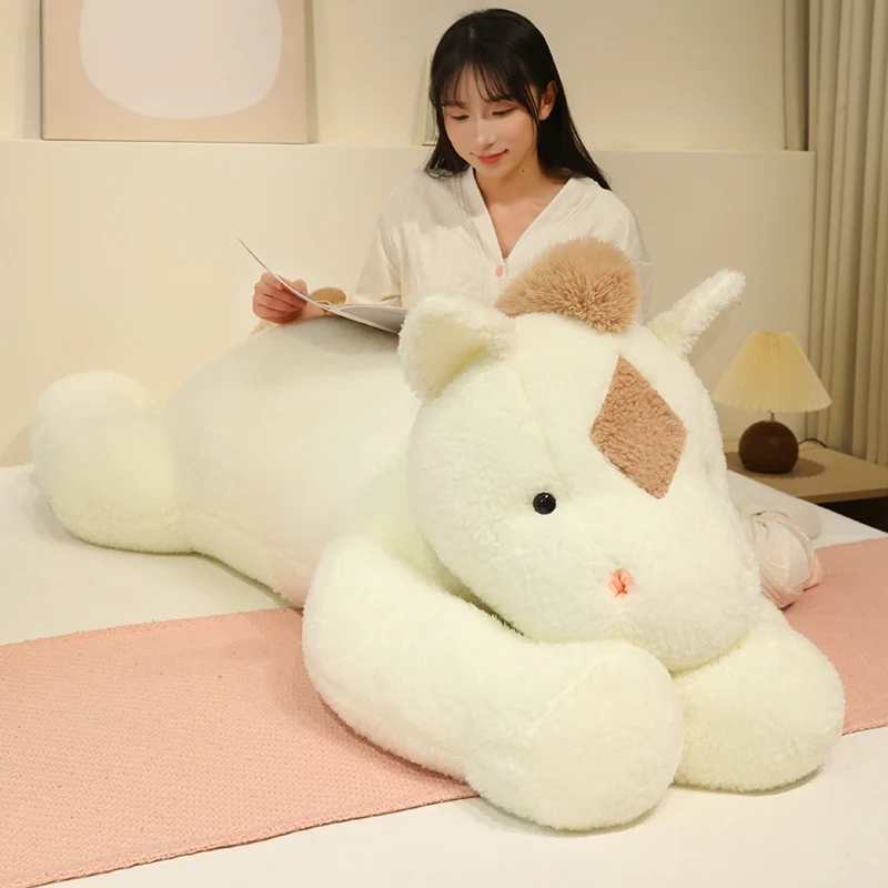

Giant Size Cute Lying Horse Plush Toys Stuffed Cartoon Animal Huggable Horse Girl Birthday Gifts