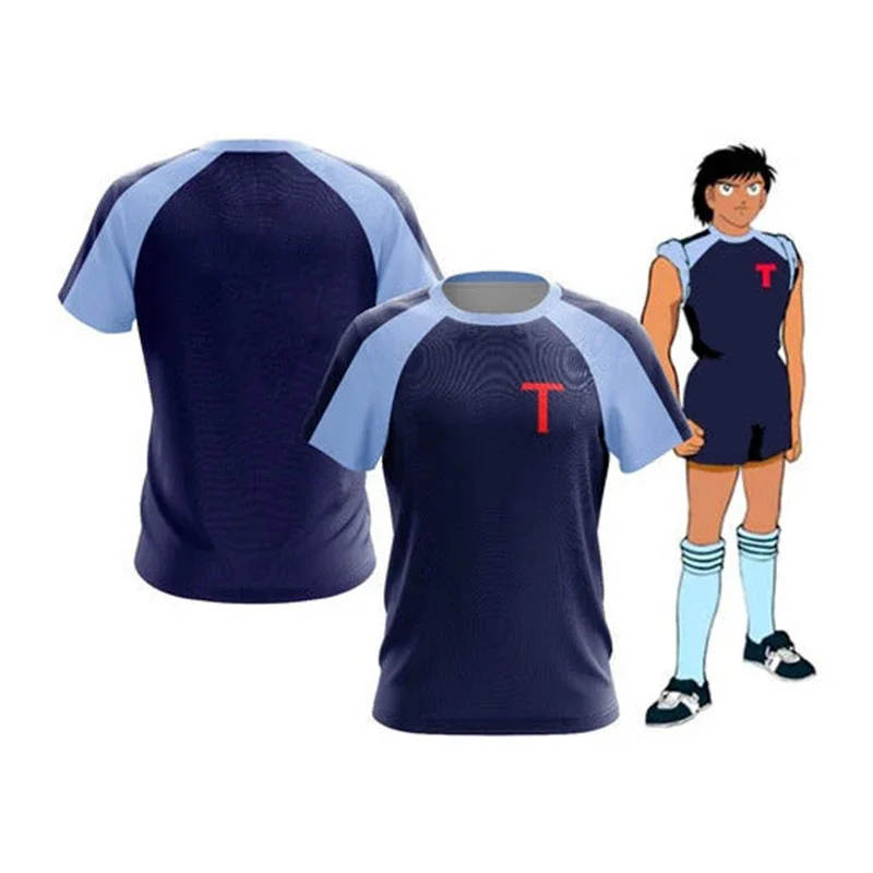 توهو FC ريتشارد تكس تكس هيوغا سوبر كامبيونز أوليفر نيوبي تي شيرت رجالي المرأة الأطفال سترة رياضية علوية غير رسمية