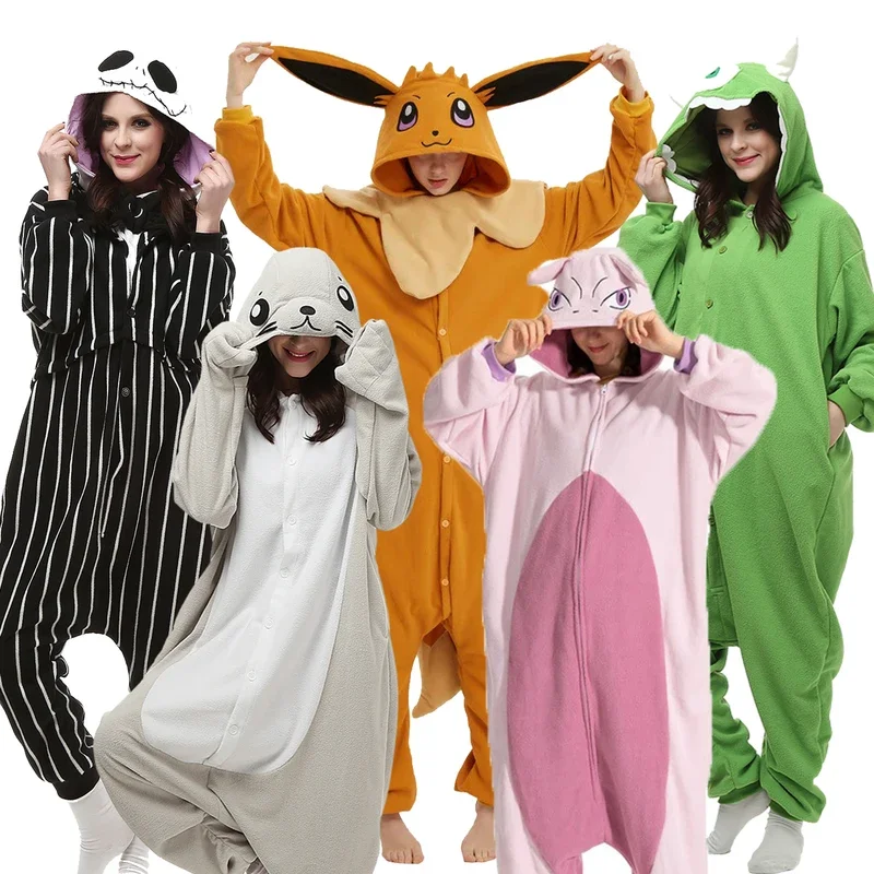 2025 Favofans Animal Kigurumi Adults Seals Onesies Womens Pajamas Halloween Costumes Cosplay Jumpsuit Christmas Gift XXL