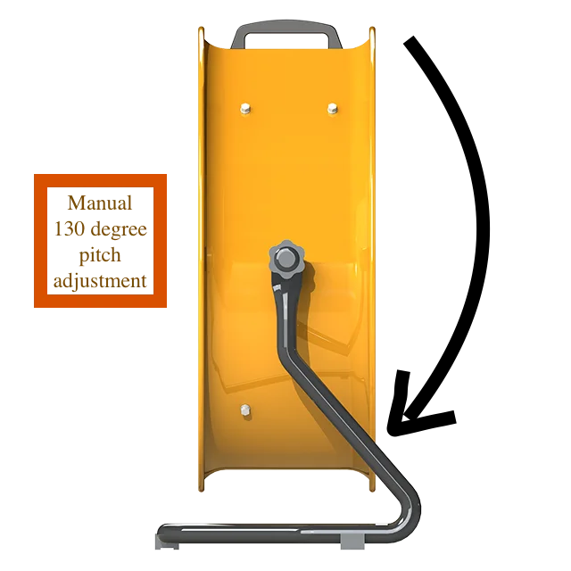 430 มม.17 นิ้วการไหลของอากาศอุตสาหกรรมพัดลมตั้งพื้นโรงงาน AC โลหะ Blower พัดลมตั้งพื้นพัดลมพกพา