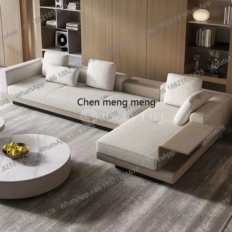 

D182 Elegant Luxury Living Room Sofas Italian Minimalist Comfortable Reclining Sofa Relaxing Balcony Muebles Postmodern Furnitu