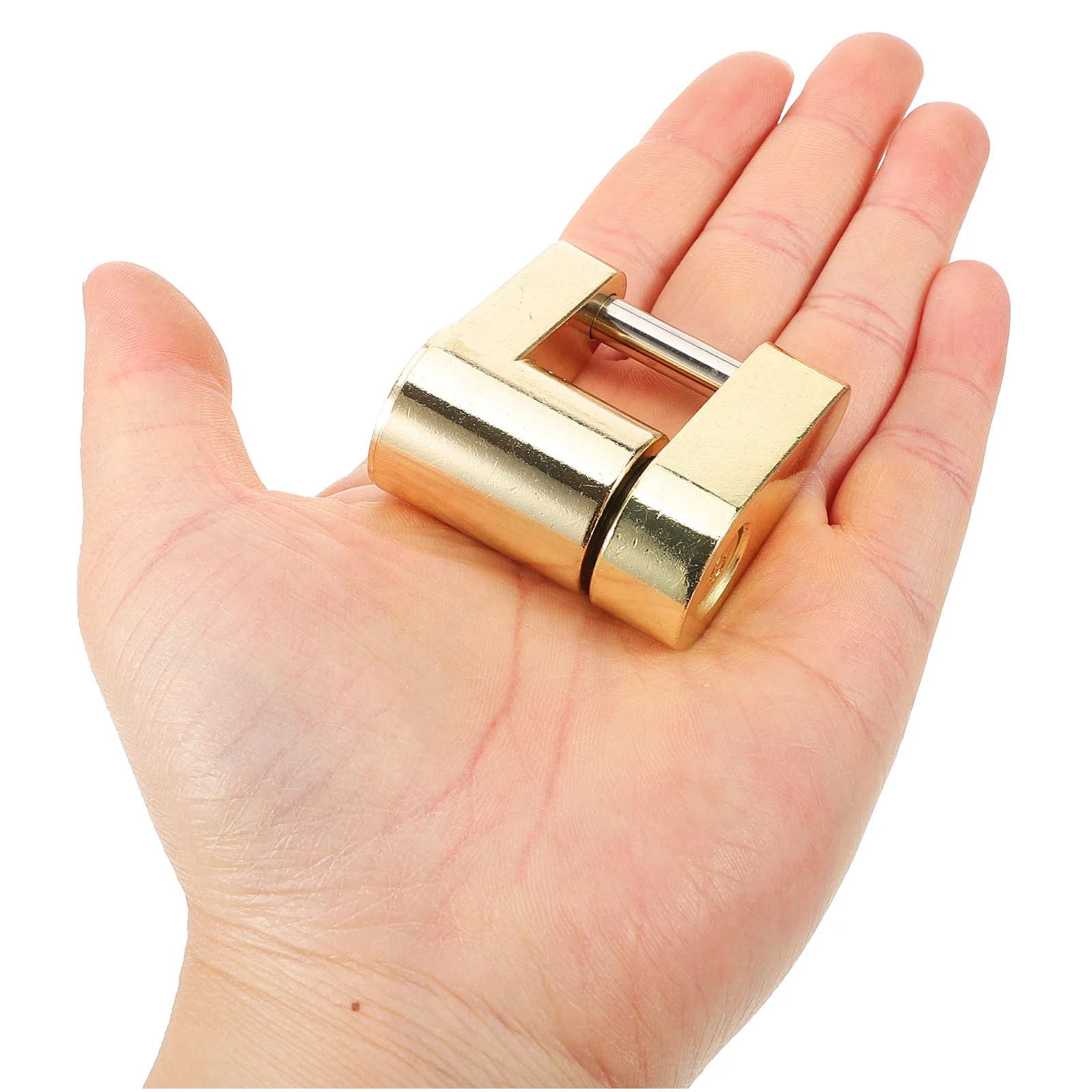 

Trailer Coupler Lock Solid Brass Flat Key Design Fits Padlock Hole Security Anti-Theft Trailer Hitch Lock Tamper Proof