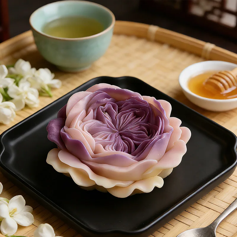 

3d Austin Rose Silicone Mold Fondant Mousse Chocolate Cake Mold Diy Flower Soap Making Plaster Resin Molds Cake Decorating Tools