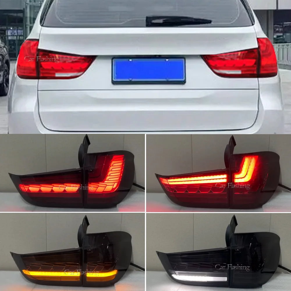 

For BMW 14-18 X5 tail light assembly LED driving lights, brake lights, turn signals, and reverse lights