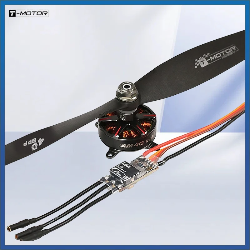 

T-Motor BPP-4D pro Combo (Am40 brushless motor Poff3p 16A ESC jett8542 prop) for Rigid Wing Drone