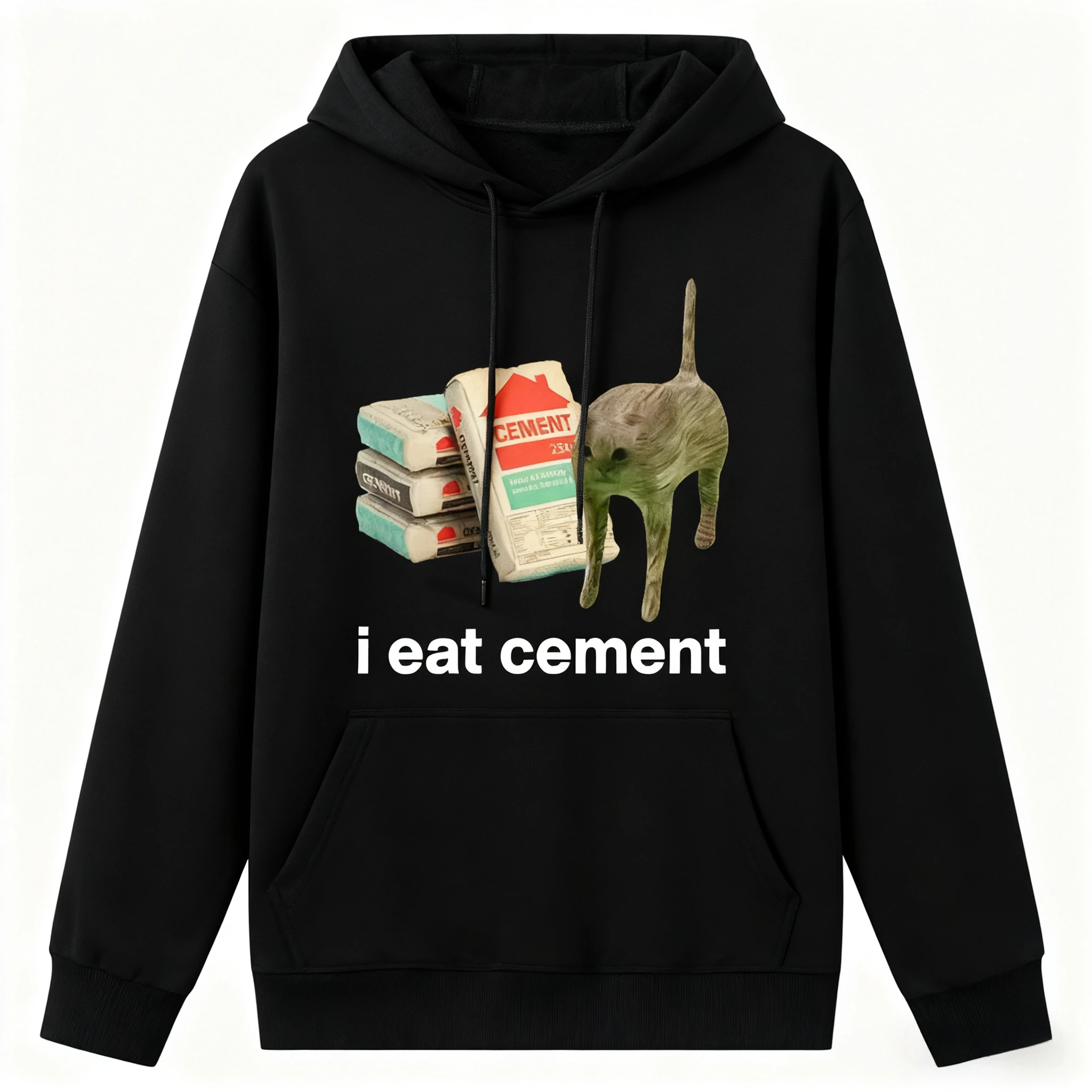 

Осенние и зимние мужские и женские толстовки с забавным котом и графическим принтом, повседневные свободные уличные спортивные тренировочные брендовые модные толстовки