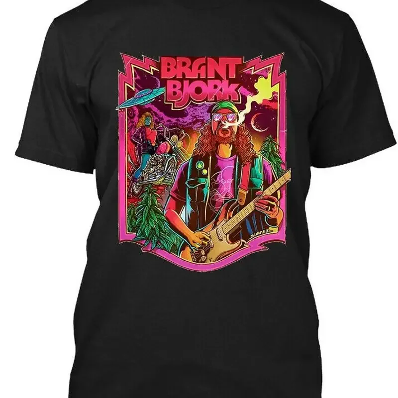 New Brant Bjork American Retro Vintage Classic Art Logo T Shirt S 4XL