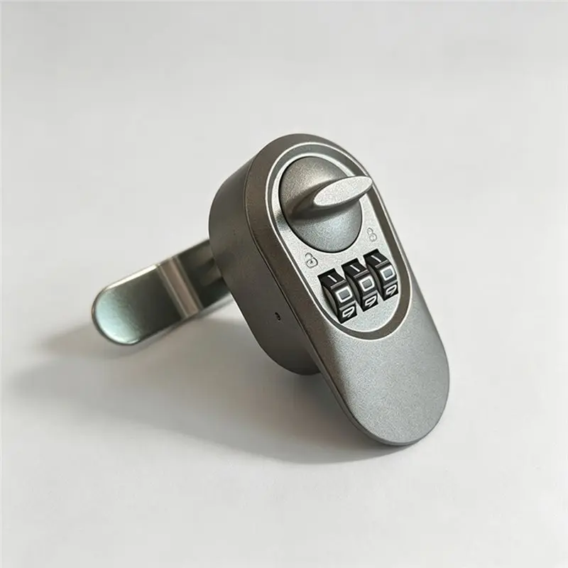 A02F-Keypad Code Entry Digital Door Lock 4Pcs, Mechanical Keyless, Marine Grade, For Exterior Doors Combination Lock Deadbolt