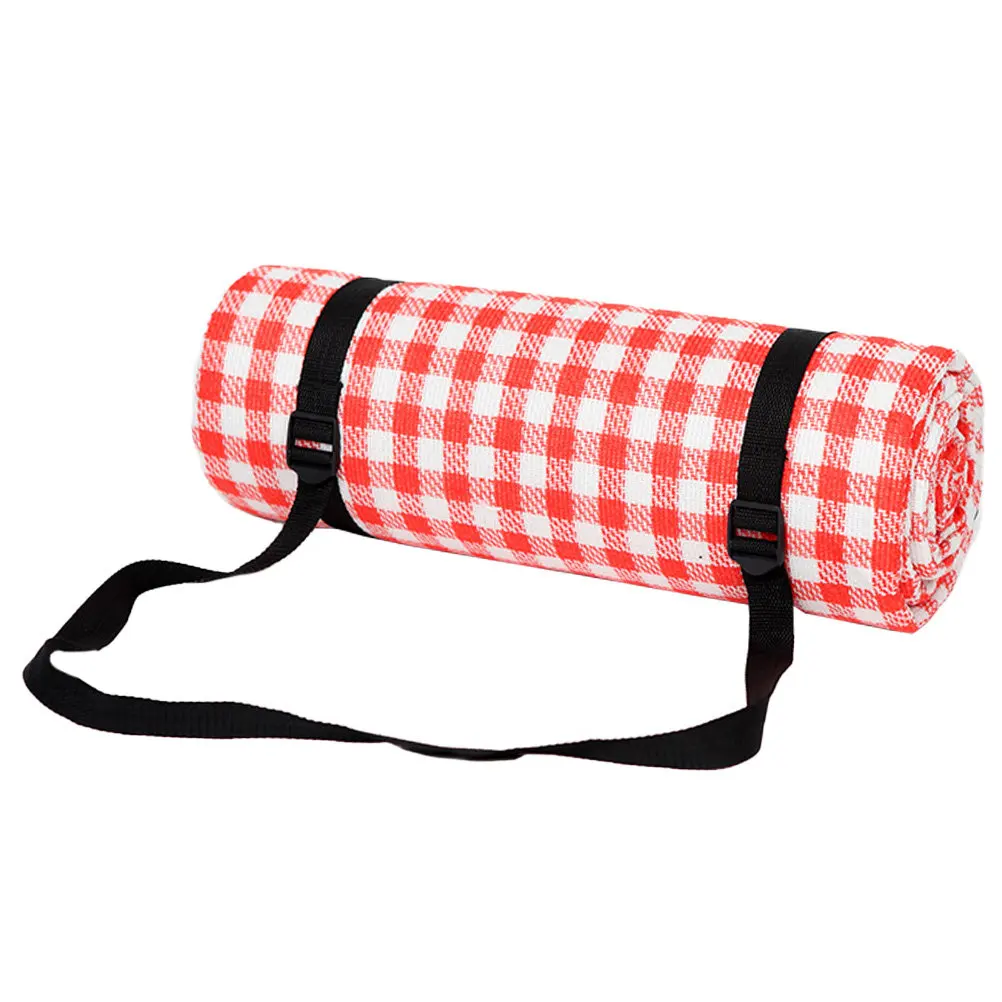 

Premium Thick Plaid Picnic Mat Waterproof Sandproof Beach Blanket for Outdoor Activities Camping Hiking Fishing Picnic Rug