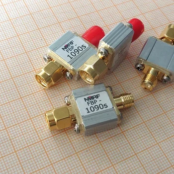 1090MHz ADS-B aviation tape band saw filter with SMA interface