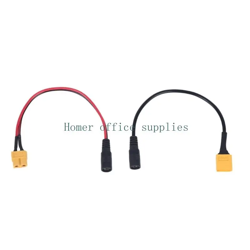 K43B Female End Cable with Battery Side, 23cm Soft Wire for FPV Items, Travel Storage, Spare Drawer Carry, and Repair Pouches