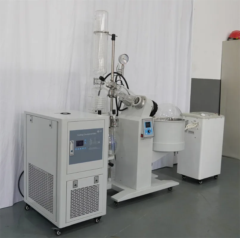 Factory Direct 2026 50L rotary evaporator with cooler and vacuum pump