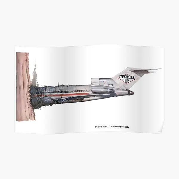 Альбом Beastie для мальчиков с лицензией на ил, смешная фотография, винтажная комната, искусство, домашняя живопись, Декор, роспись, современный Принт без рамки