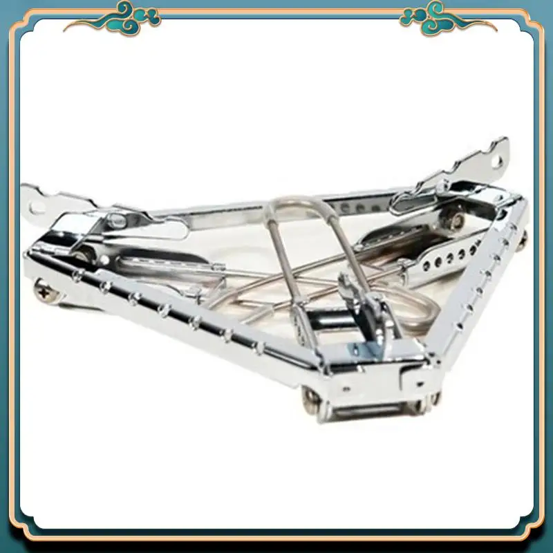 

Latest Foldable Triangular Stove Rack Portable Multifunctional Triangular Stove Rack Suitable For Picnics, Travel, Barbecue