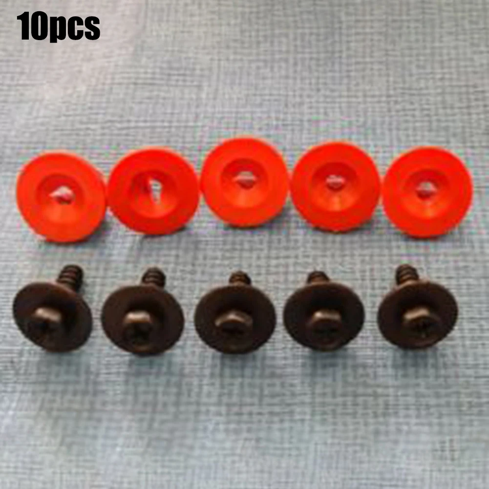10pcs Engine Undertray Cover Clips Screws Bottom Cover Shield Guard For Ford Focus MK2 MK3 MK3 MK4 S-Max