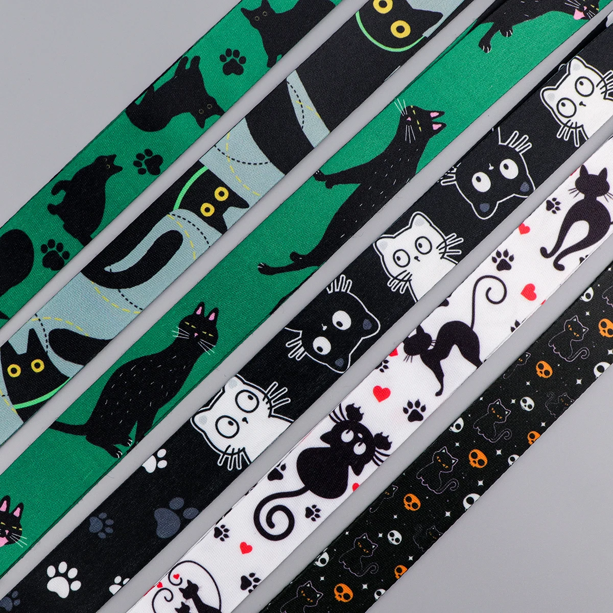 Personalized Cat Mobile Phone Lanyard Cartoon Animal Rope Personality Neck Strap Lanyards For Keys ID Card Lanyard Badge Lanyard