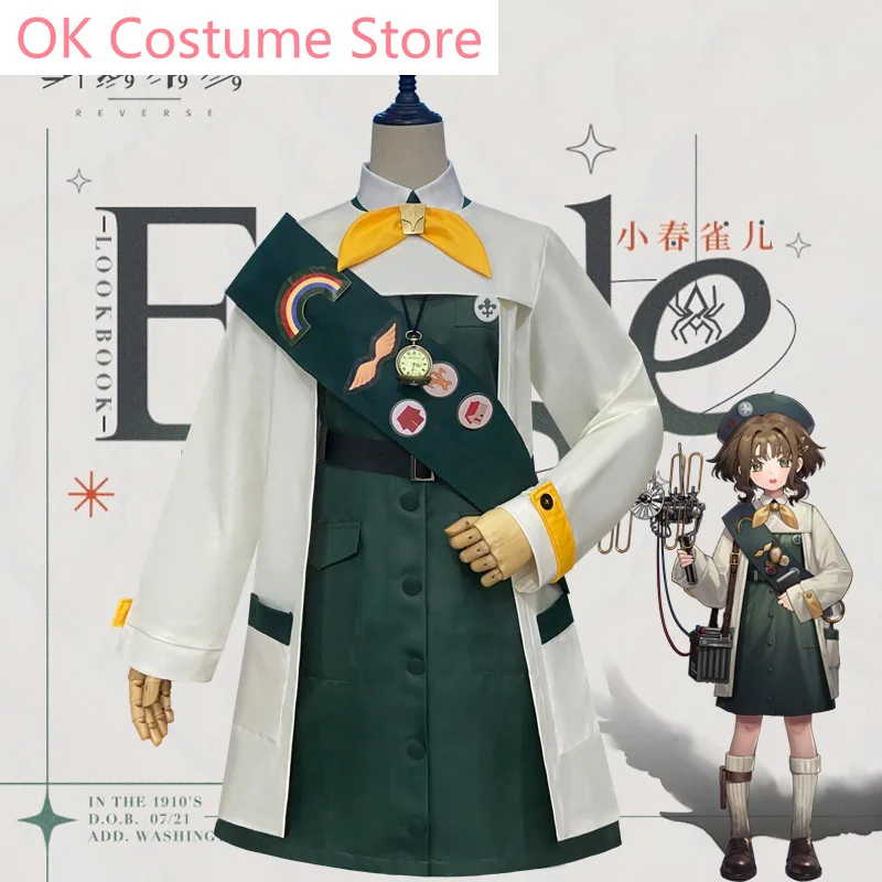 

Reverse:1999 Eagle Women Daily Cosplay Costume Cos Game Anime Party Uniform Hallowen Play Role Clothes Clothing New