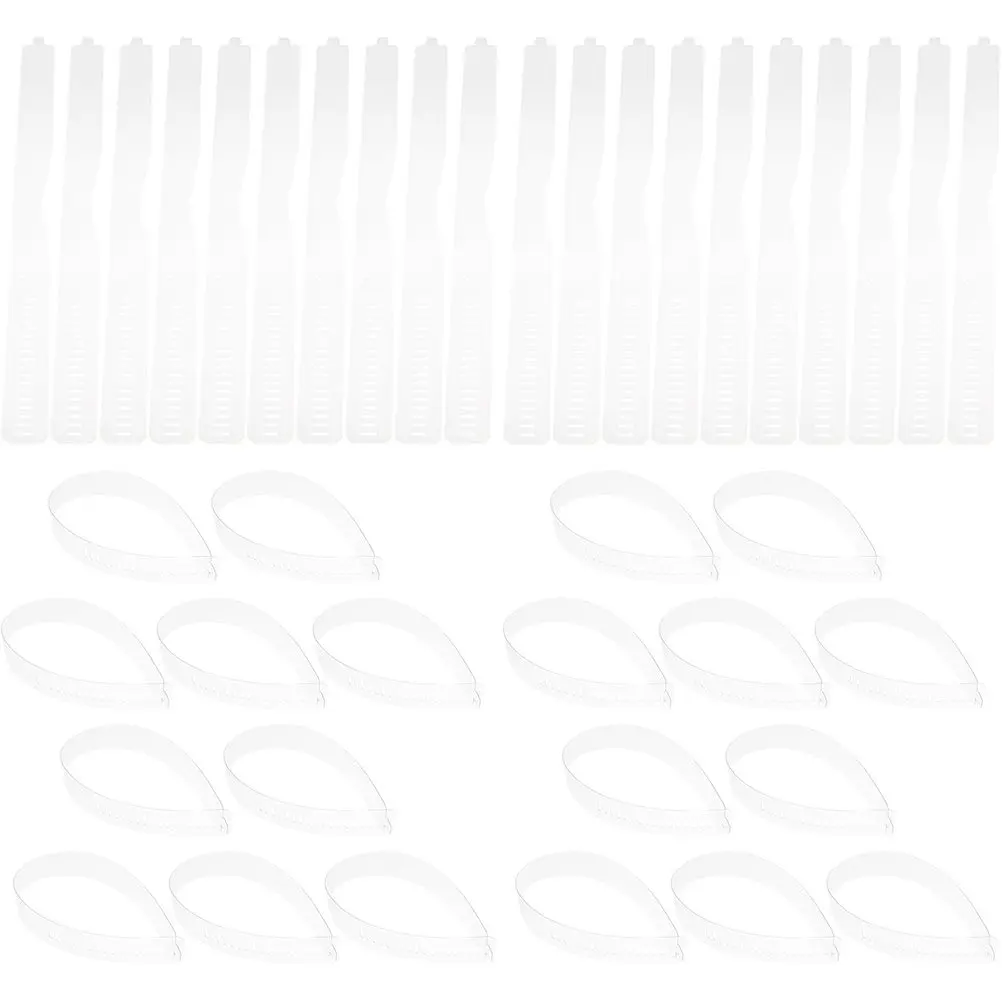 60 Pcs Dress Shirt Collar Stays Fixer for Men Protectors Mens Shirts Inserts Support