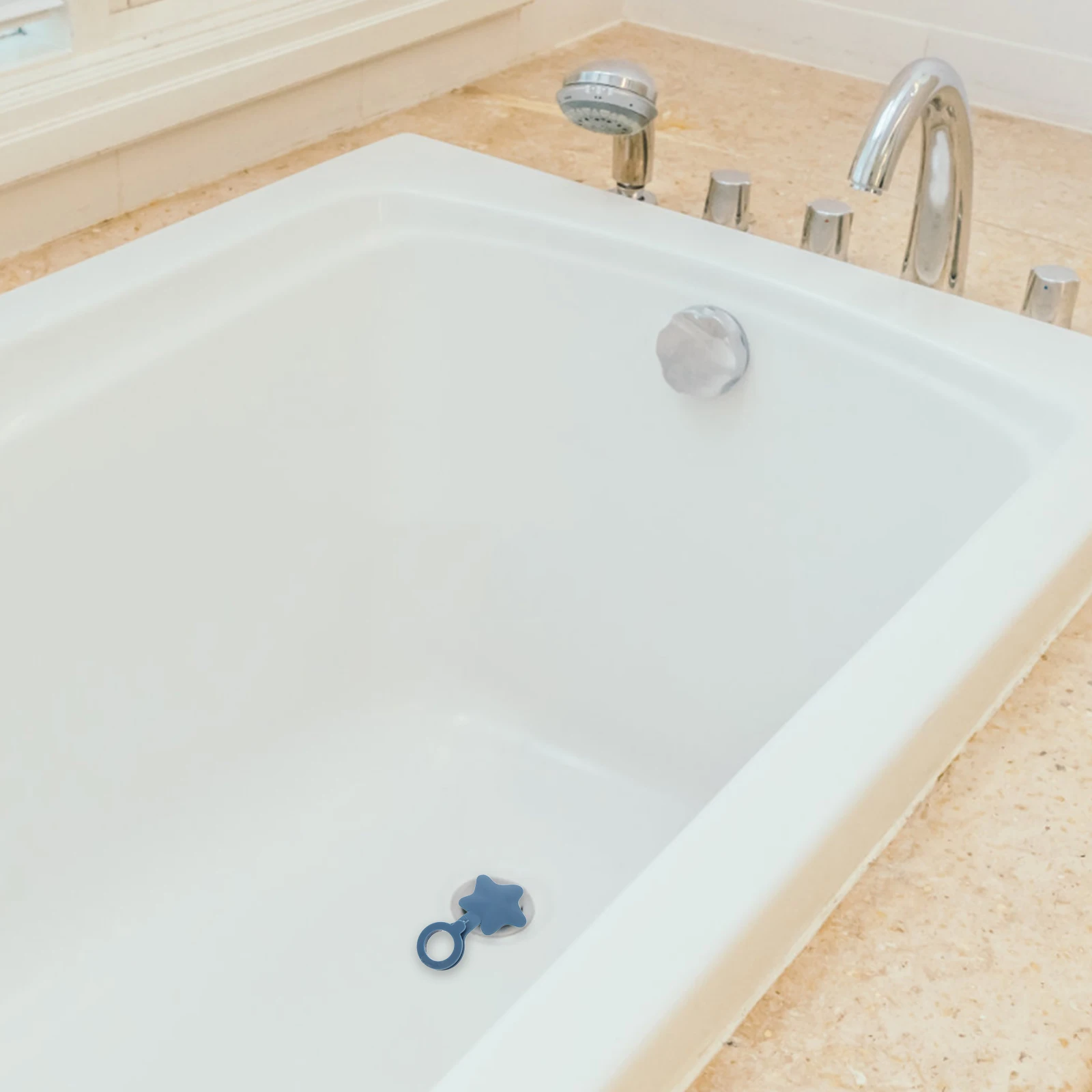 

2Pcs Silicone Tub Drain Design Bath Stopper for Bathtub Sink Replacement Waterproof Seal Kids Safe No Tools Needed