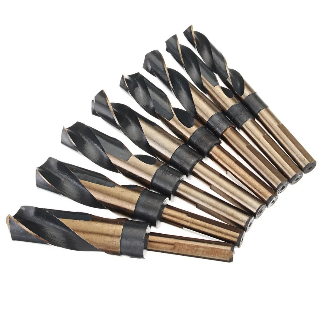 8Pcs HSS Twist Drill Bit Kit 14-25.5mm,1/2\